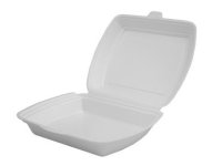 Menu Box 1-dílný 125ks XPS bílý 75631